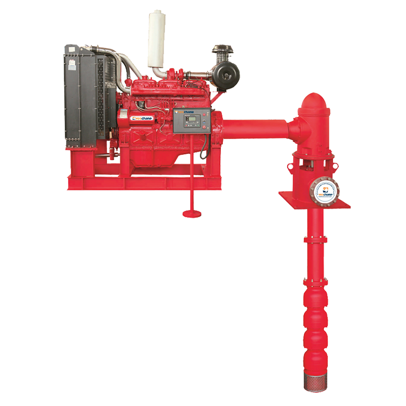 پمپ آتش نشانی چاه عمیق شفت بلند توربین عمودی